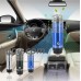 Car Air Purifier  Geekercity 12V Mini Car Air Purifier / Car Freshener Ionizer Oxygen Bar / Bad Odor Remover Low Electricity Consumption Environmental Protection Pleasant Air Increaser (Black) - B01EBTGYK0